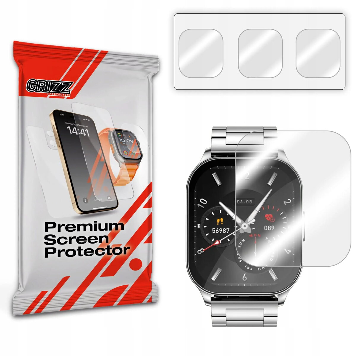Aizsargplēve GrizzGlass Hydrofilm (hidrogēla) priekš WG