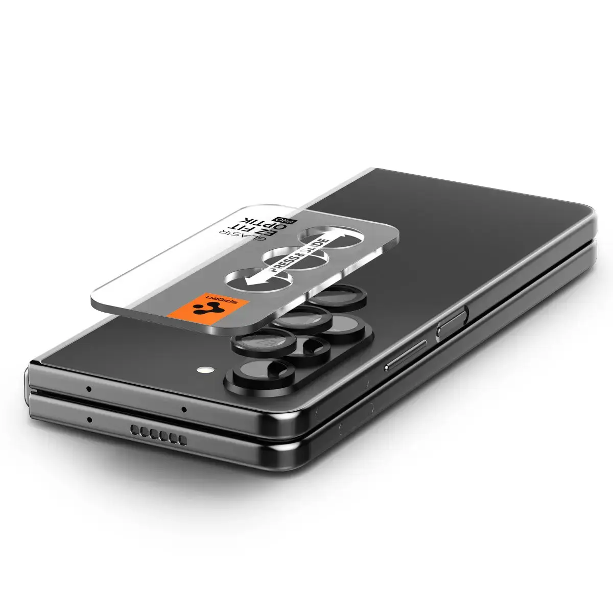 Spigen Glass tR EZ Fit Optik Pro — rūdīta stikla 2 gab. Photo 2
