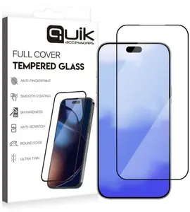 Screen protector TOTI Quik Accessories Full Cover Tempered Glass for Apple iPhone 17 Pro