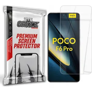 Гибридное защитное стекло GrizzGlass HybridGlass для Xiaomi Poco F6 Pro