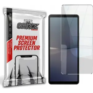 Защитное стекло GrizzGlass HybridGlass для Sony Xperia 10 V от GrizzGlass (гибридное)