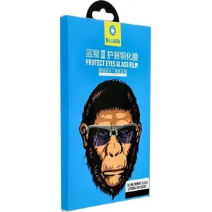 Защитное стекло закалённое Partner Tele.com 5D Mr. Monkey Glass для iPhone 12 Pro Max 6,7" чёрное (Strong Privacy)