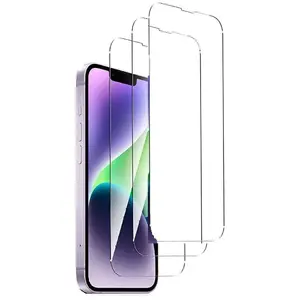 Tempered Glass Screen Protector HOCO for iPhone 14 Plus / 13 Pro Max — Clear 2.5D
