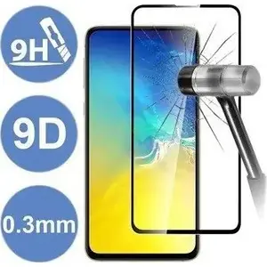 Закалённое стекло 9H Glass Premium 9D Full Glue для Xiaomi Redmi 10A — чёрное