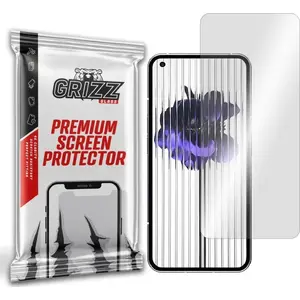 Защитное стекло GrizzGlass для Nothing Phone 1 — гибридное, модель GRZ2622