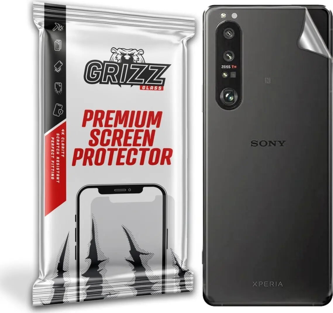 Stikla aizmugures aizsargs GrizzGlass priekš Sony