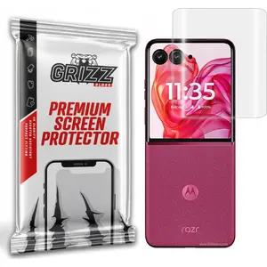 Screen protector GrizzGlass Hydrofilm for Motorola Razr 50 — hydrogel film