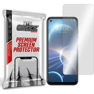 Гибридное защитное стекло GrizzGlass для HTC Desire 22 Pro (модель GRZ2620)