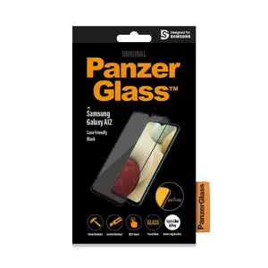 Screen protector PanzerGlass E2E Regular for Samsung Galaxy A12 — case friendly, tempered glass
