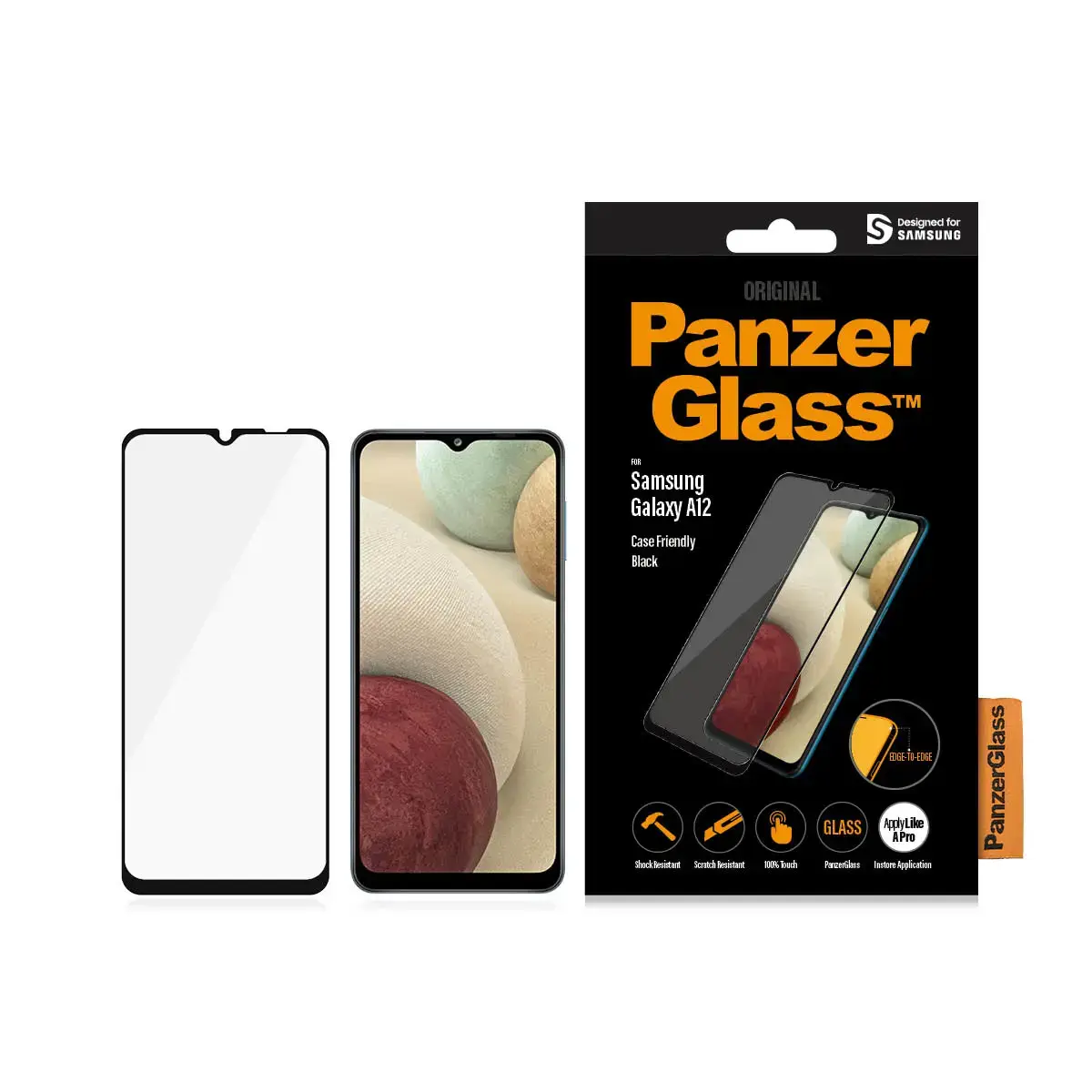 PanzerGlass E2E Regular — защитное стекло Galaxy A12 Photo 2