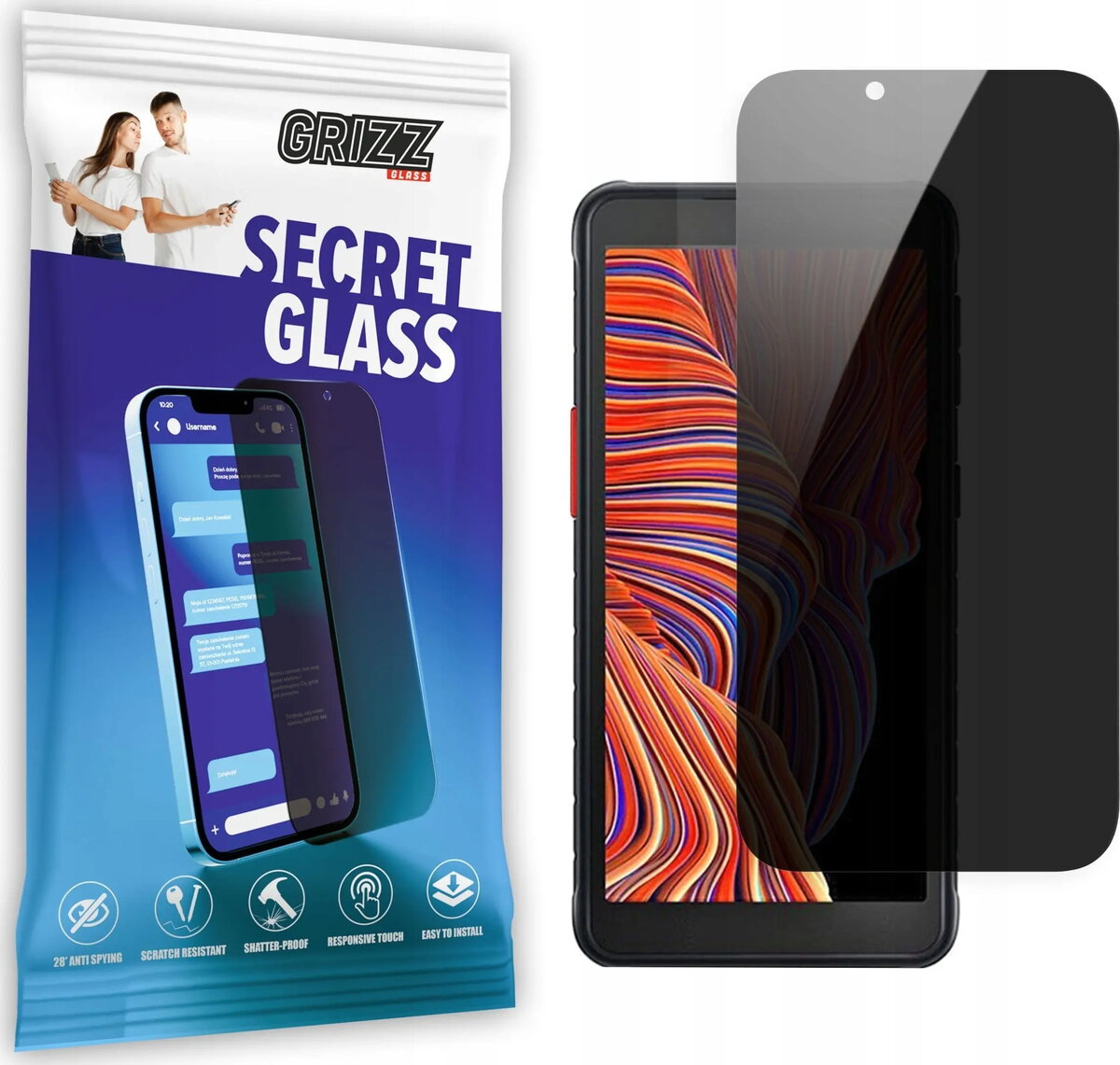 Privātuma rūdīts stikls GrizzGlass SecretGlass priekš