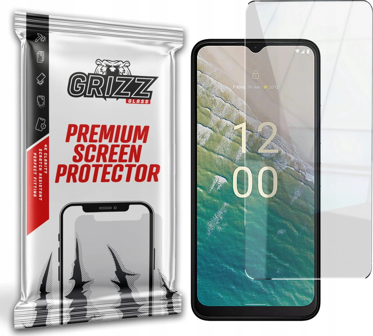 Aizsargstikls GrizzGlass HybridGlass priekš Nokia C32