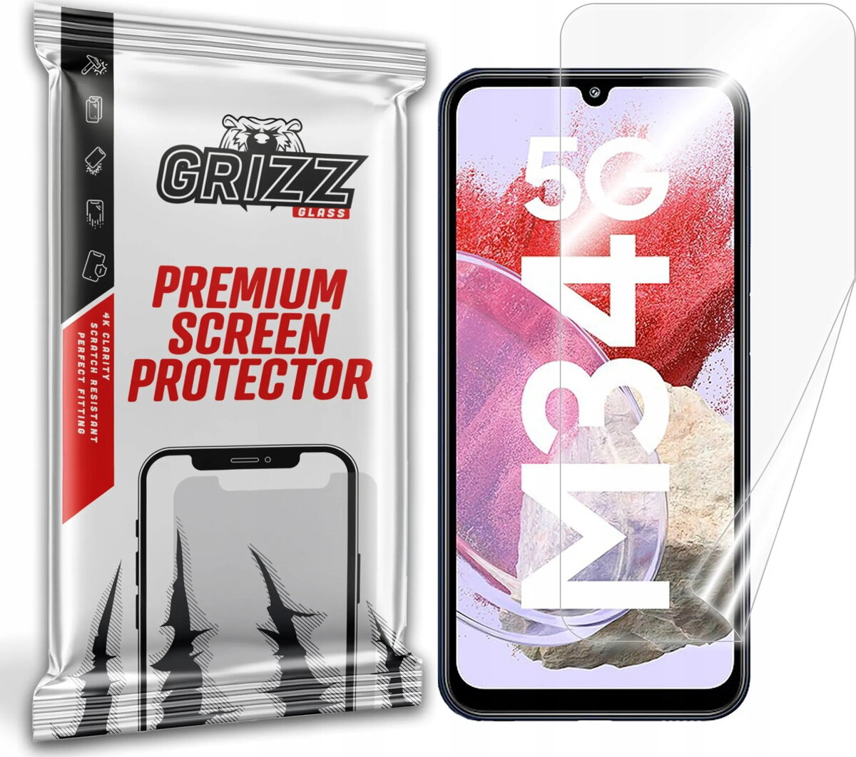 Ekrāna aizsargplēve GrizzGlass CeramicFilm priekš Samsung