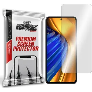 Гибридное защитное стекло GrizzGlass для Xiaomi POCO F4 (модель GRZ2624)