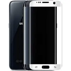 Защитное стекло X-Doria Armour 3D для Samsung Galaxy S8+ с белой рамкой, твердость 9H