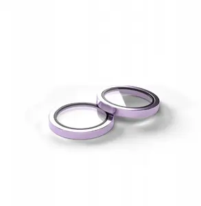 Aizsargstikls iPhone 17 no krainaGSM, violets rūdīts stikls