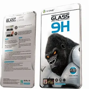 Защитное стекло X-One 3D Full Cover для Samsung Galaxy S21 — совместимо с чехлом, работает отпечаток пальца