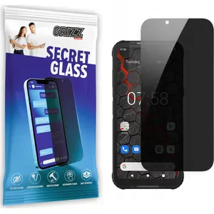Закалённое защитное стекло с эффектом приватности GrizzGlass SecretGlass для MyPhone Hammer 3