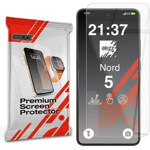 Гибридное защитное стекло GrizzGlass HybridGlass для OnePlus Nord 5