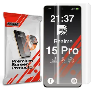 Гидрогелевая защитная плёнка GrizzGlass Hydrofilm для Realme 15 Pro