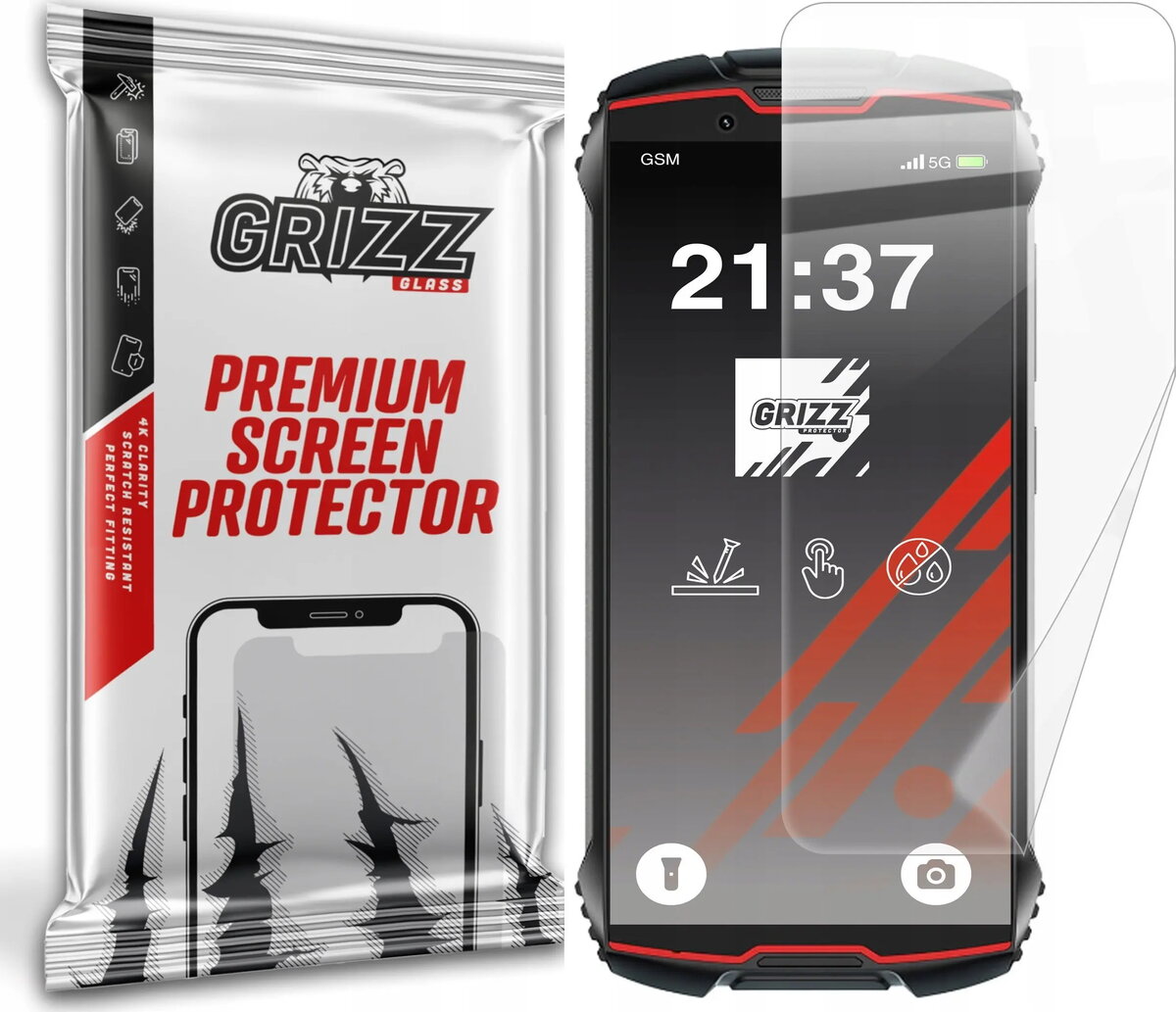 Keramiskā aizsargplēve GrizzGlass CeramicFilm priekš Cubot