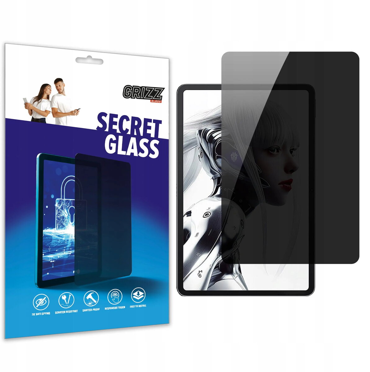 Privātuma rūdīts stikls GrizzGlass SecretGlass priekš