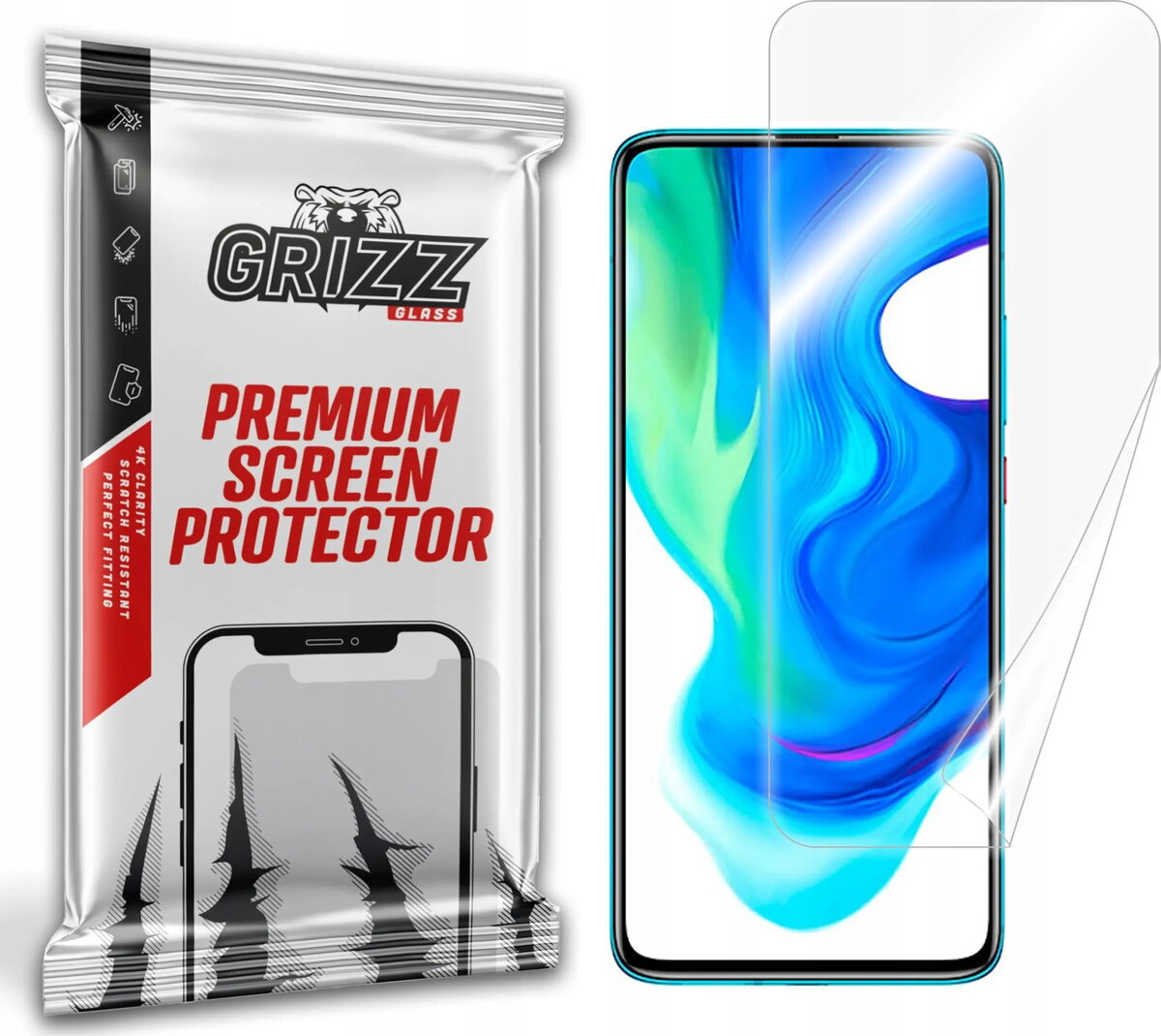 Aizsargplēve GrizzGlass CeramicFilm priekš Xiaomi POCO