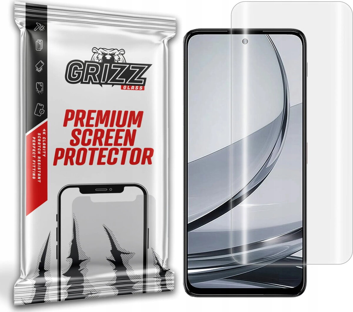 Aizsargplēve GrizzGlass Hydrofilm priekš Nubia Focus