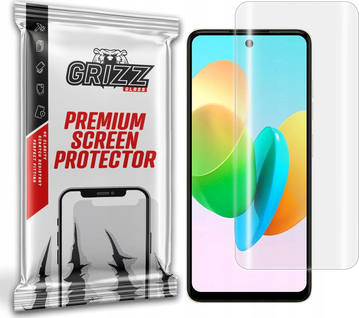 Aizsargplēve GrizzGlass Hydrofilm — hidrogēla plēve