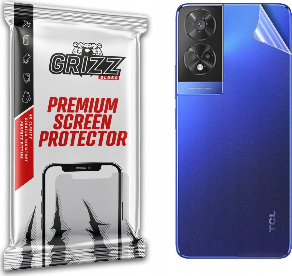 Aizsargplēve GrizzGlass SatinSkin priekš TCL 50