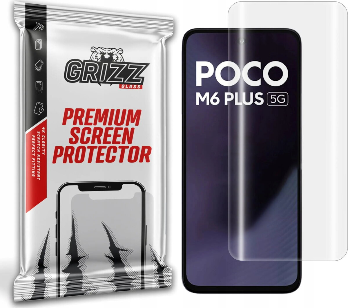 Aizsargplēve GrizzGlass Hydrofilm priekš Xiaomi POCO