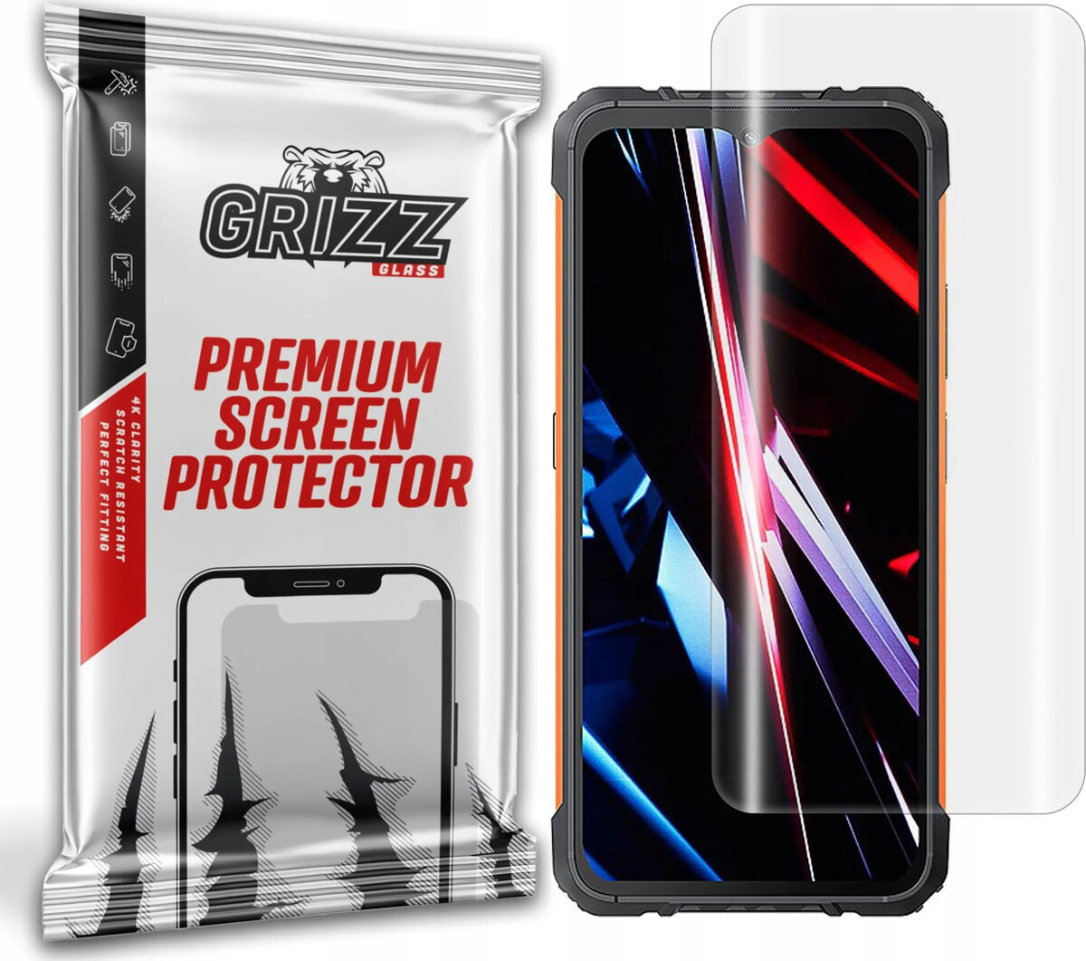 GrizzGlass Hydrofilm hidrogelas ekrāna aizsargplēve priekš