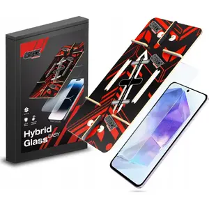 Tempered hybrid screen protector GrizzGlass HybridGlass Easy for Samsung Galaxy A55