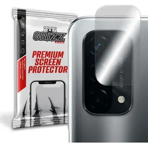 Защитное стекло GrizzGlass гибридное для Oppo A74 5G — защитa камеры