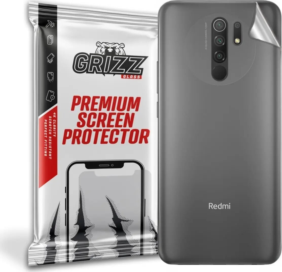 GrizzGlass aizsargstikls aizmugurei Xiaomi Redmi 10