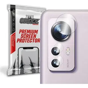 Гибридное защитное стекло для камеры GrizzGlass для Xiaomi 12 Pro (модель GRZ1486)