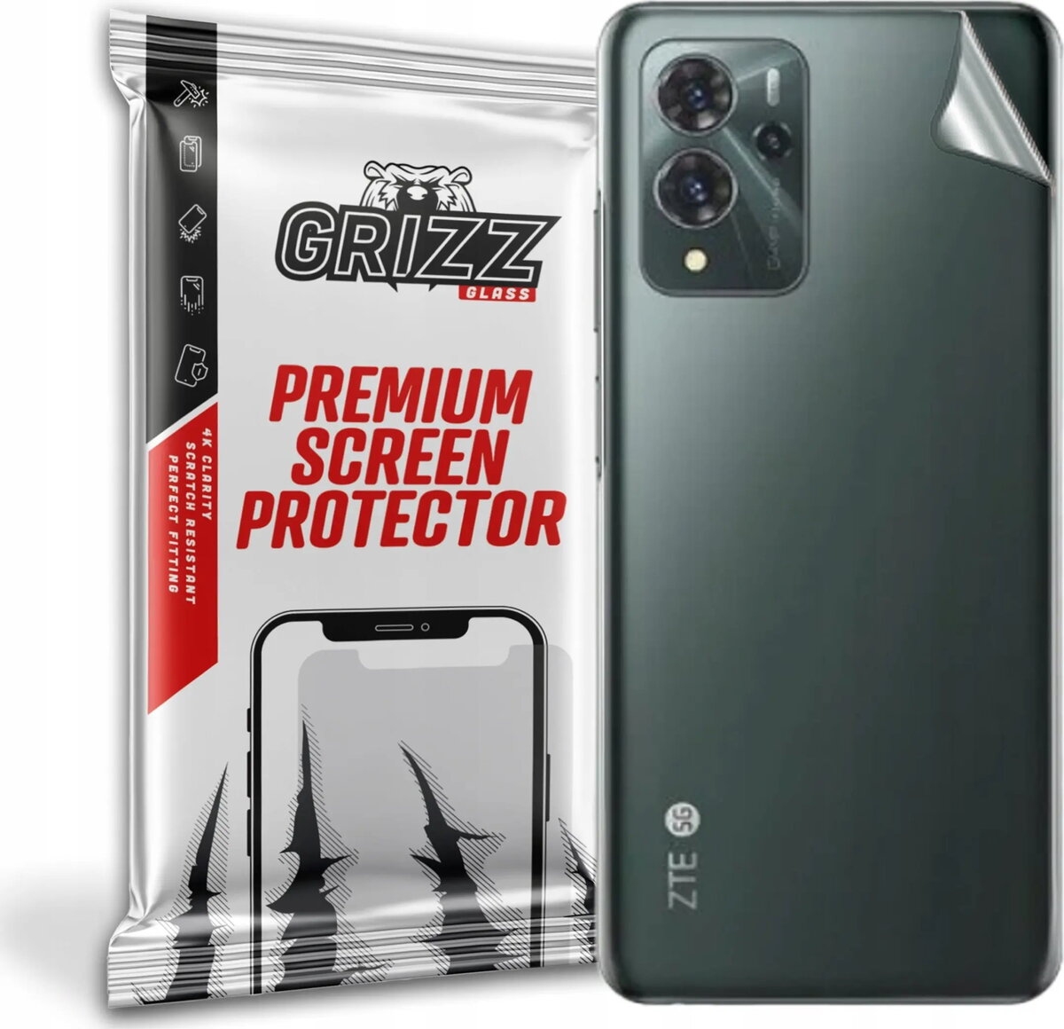 Aizsargplēve GrizzGlass priekš ZTE Voyage 30