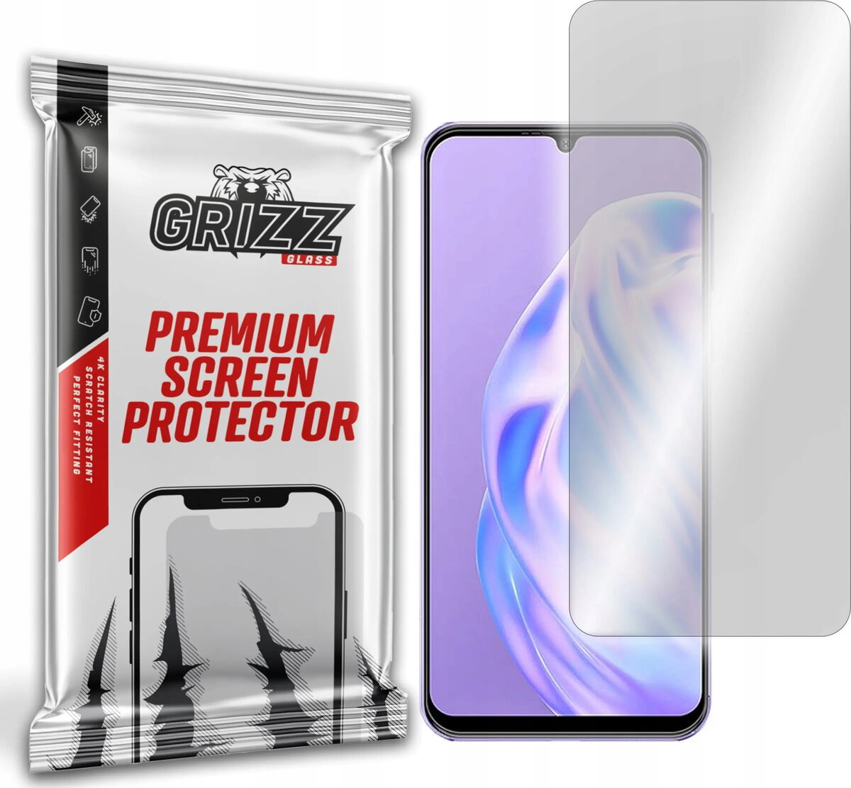 Hibrīdais aizsargstikls GrizzGlass priekš Ulefone Note