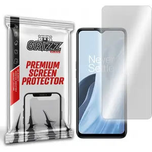 Защитное стекло GrizzGlass для OnePlus Nord N300 — гибридное закалённое стекло, модель GRZ3637
