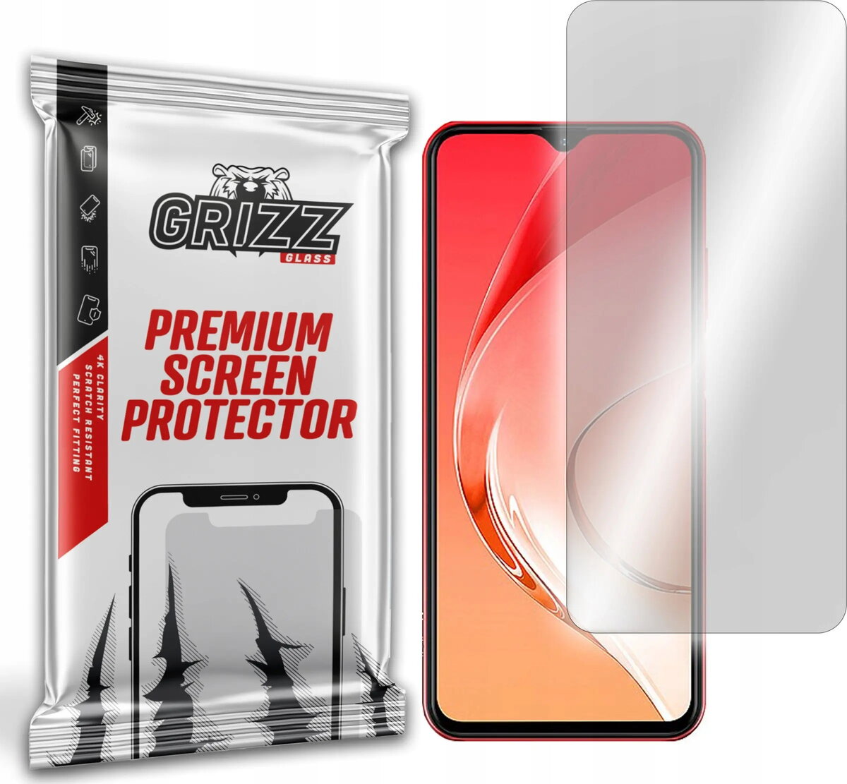 Ekrāna aizsargstikls GrizzGlass priekš Ulefone Note
