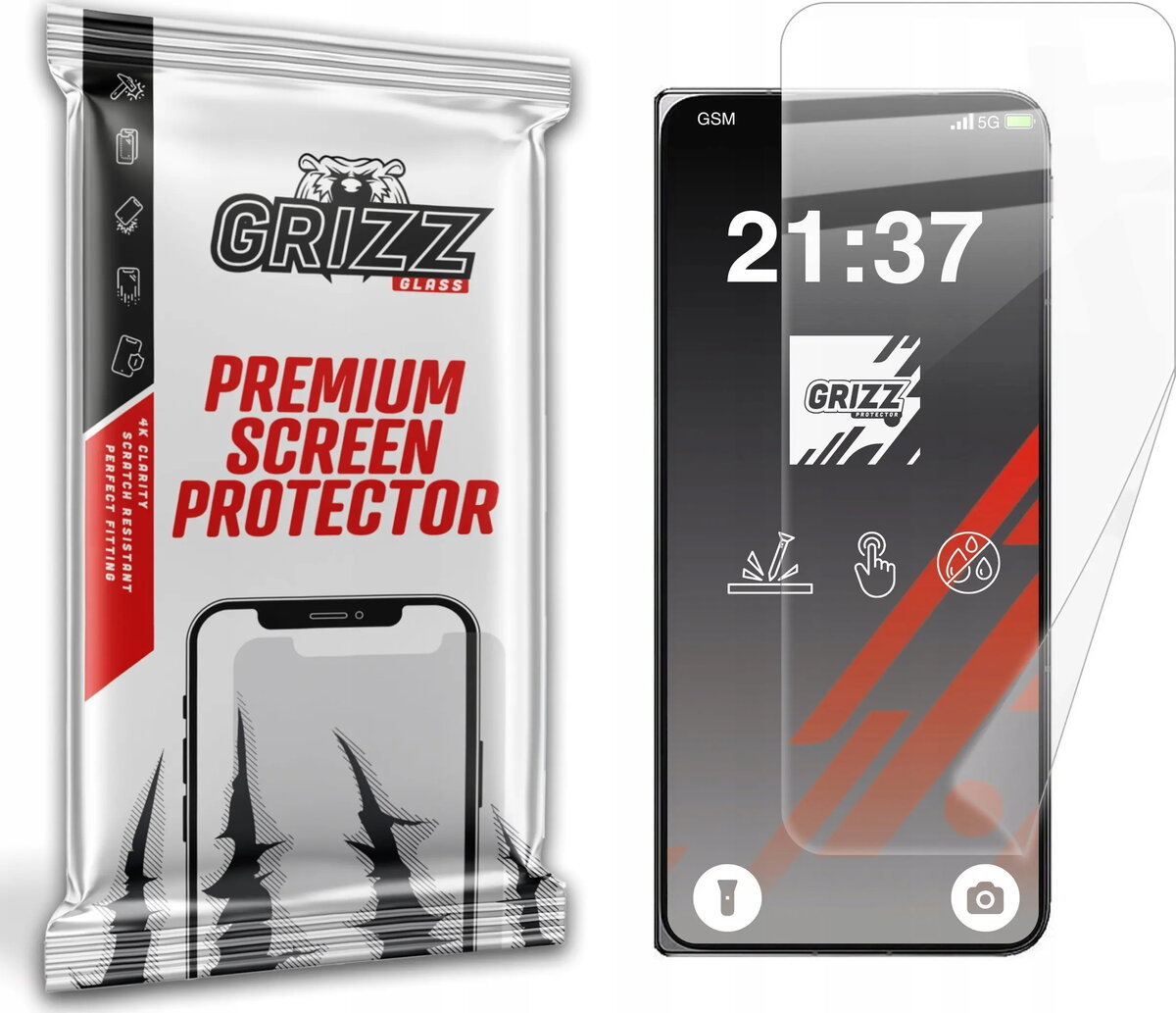Aizsargvāksne GrizzGlass CeramicFilm priekš Oppo Find