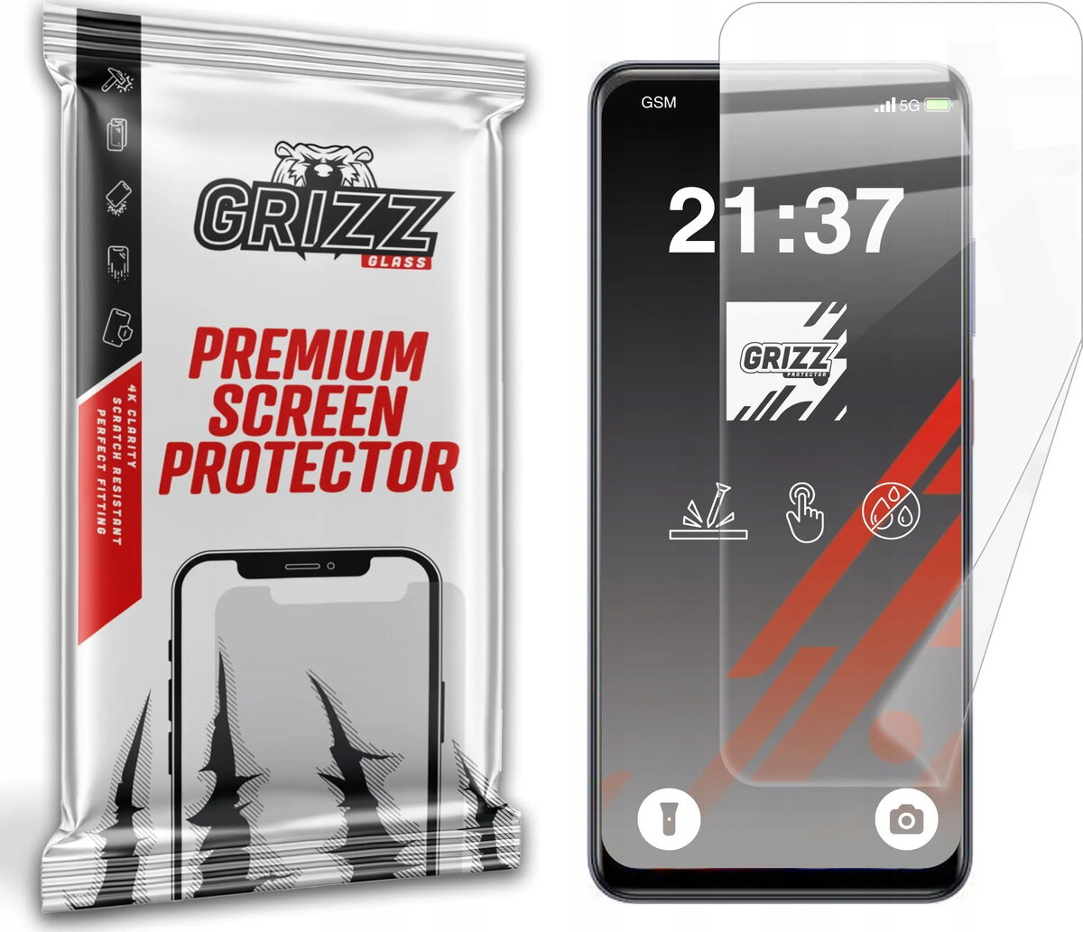Keramiskā aizsargplēve GrizzGlass CeramicFilm priekš ZTE