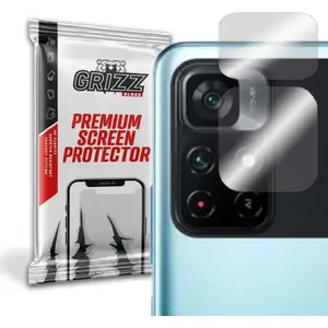 Гибридное защитное стекло GrizzGlass для камеры POCO M4 Pro 5G GRZ1475