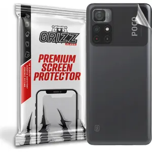 Защитное стекло на тыльную панель GrizzGlass для Xiaomi POCO M4 Pro 5G