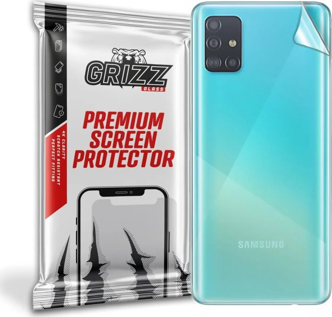 Aizsargplēve GrizzGlass Samsung Galaxy A51 aizmugurei