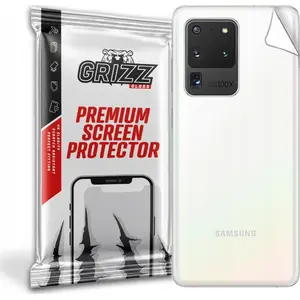 Защитное стекло на заднюю панель GrizzGlass для Samsung Galaxy S20 Ultra