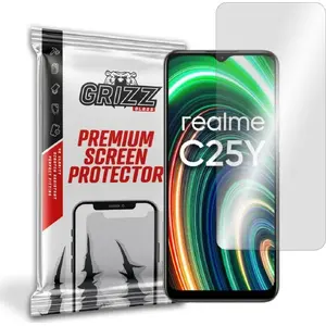 Гибридное защитное стекло GrizzGlass для Realme C25Y – GrizzGlass GRZ1335