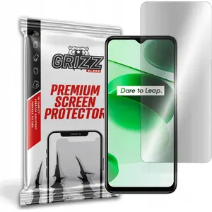 Matte Screen Protector GrizzGlass for Realme C35 — anti-glare, scratch protection