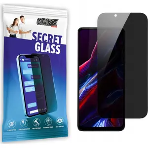 Защитное приватное стекло GrizzGlass SecretGlass для POCO X5 от GrizzGlass