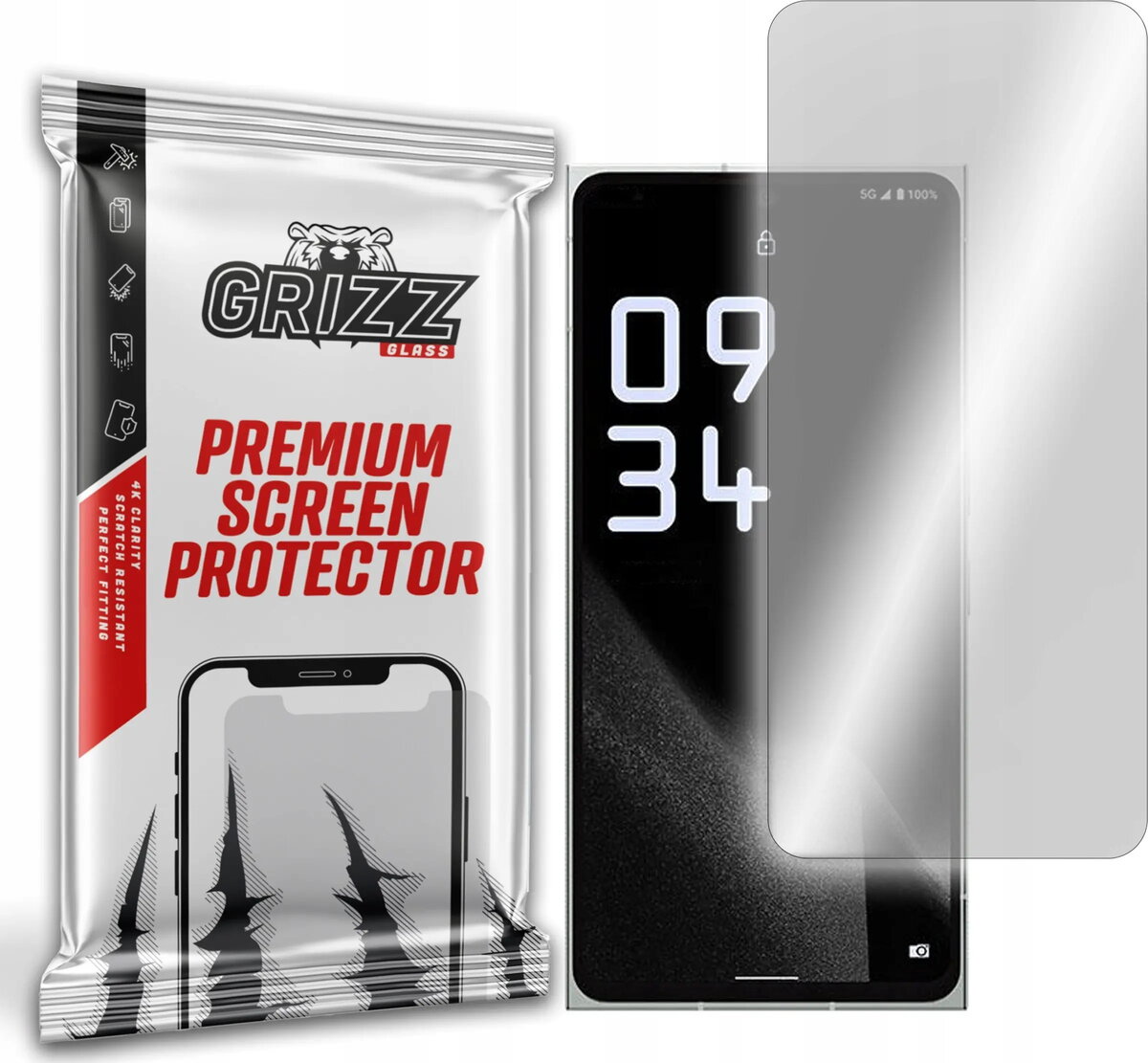 Ekrāna aizsargplēve GrizzGlass Hydrofilm priekš Leica